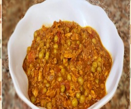 صحن بزاليا مع التونة (Peas dish with tuna )